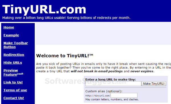 How do i access tinyurl?